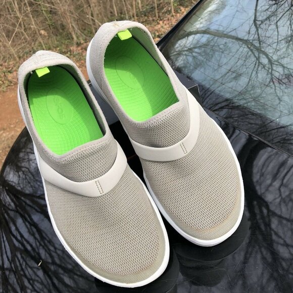 Oofos‎ ❌SOLD❌OOmg Low Slip-On Recovery Shoe Grey Women's Size 9 / Q3-7292019-6 - Picture 11 of 12